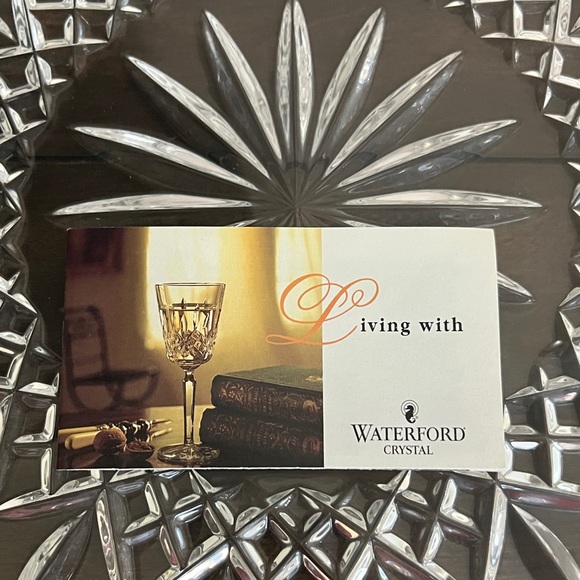 Waterford Crystal Lismore 12" Cake Plate in Original Box - NWT - Picture 2 of 7